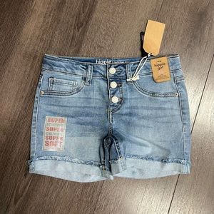 Girls SHORTS Size 10 Stretch Denim Hippie Girl